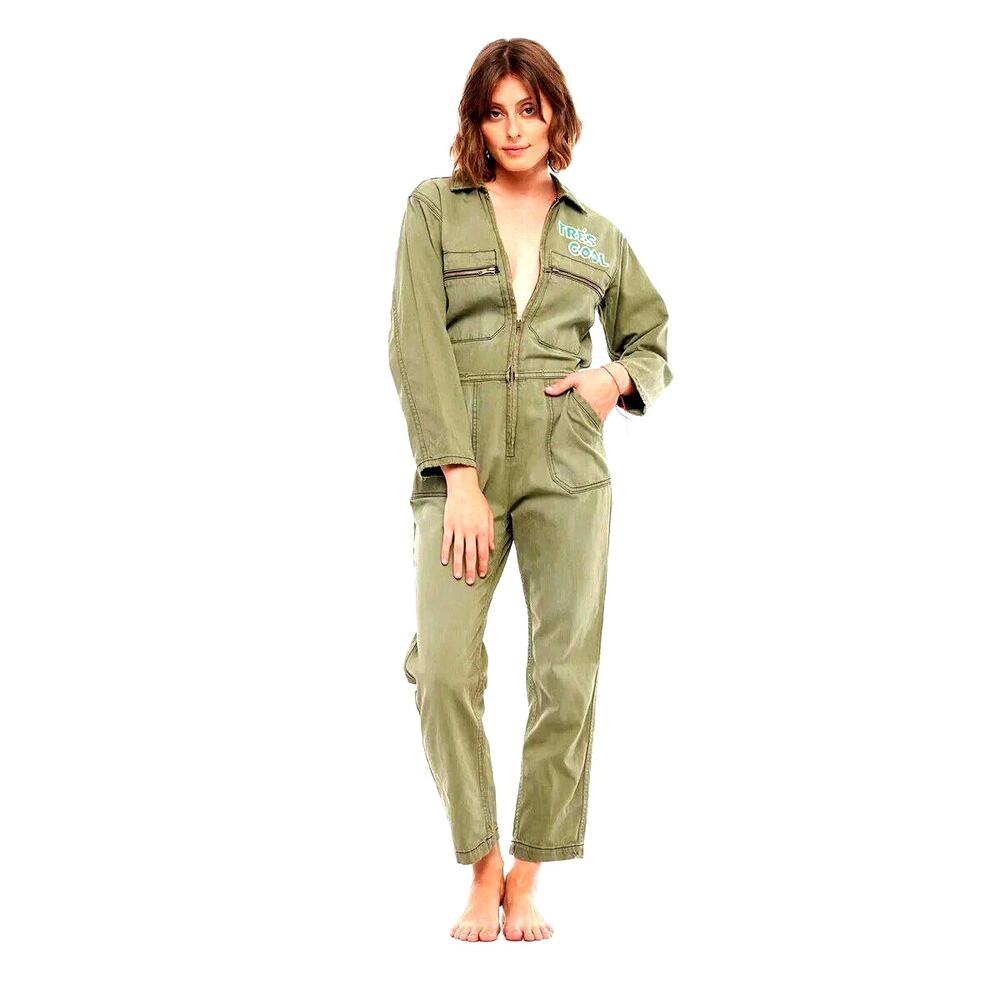 Olive Green Jumpsuit